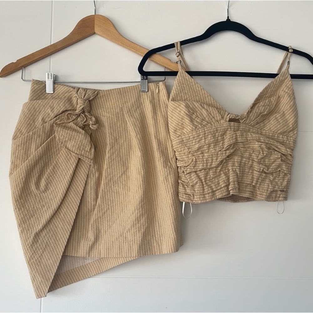 Zara Matching Set Stripped